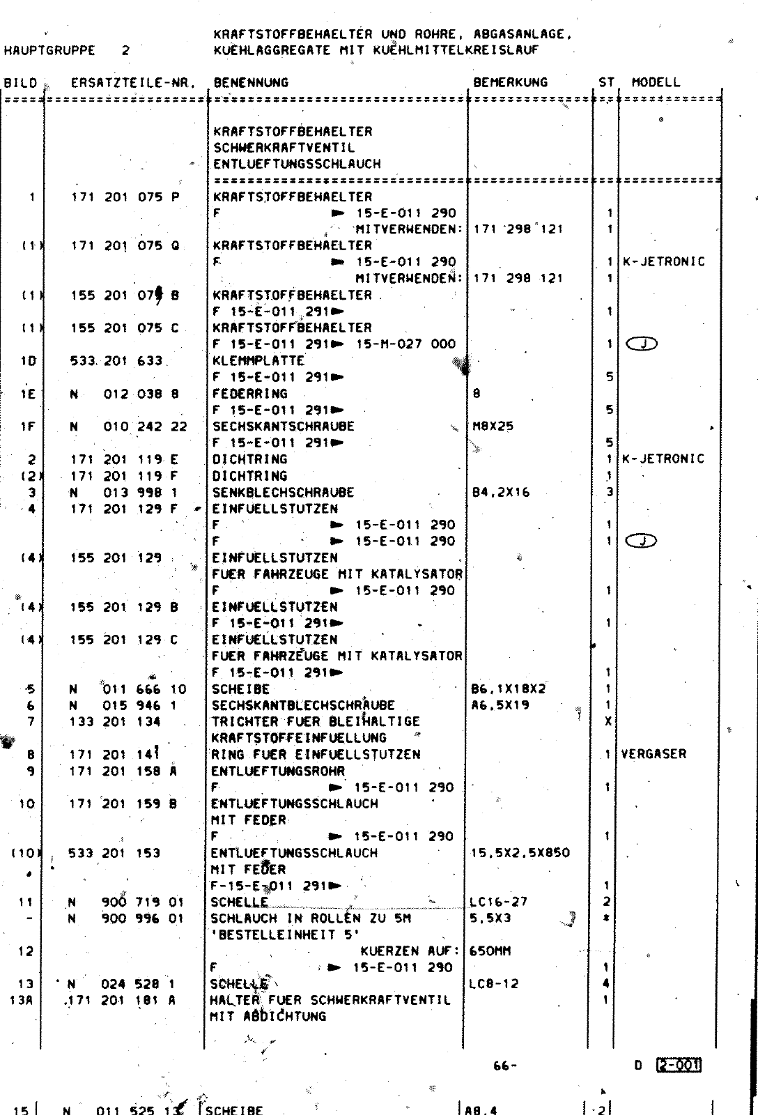 Vorschau Golf Cabrio  Mod. 84-93 Seite 282