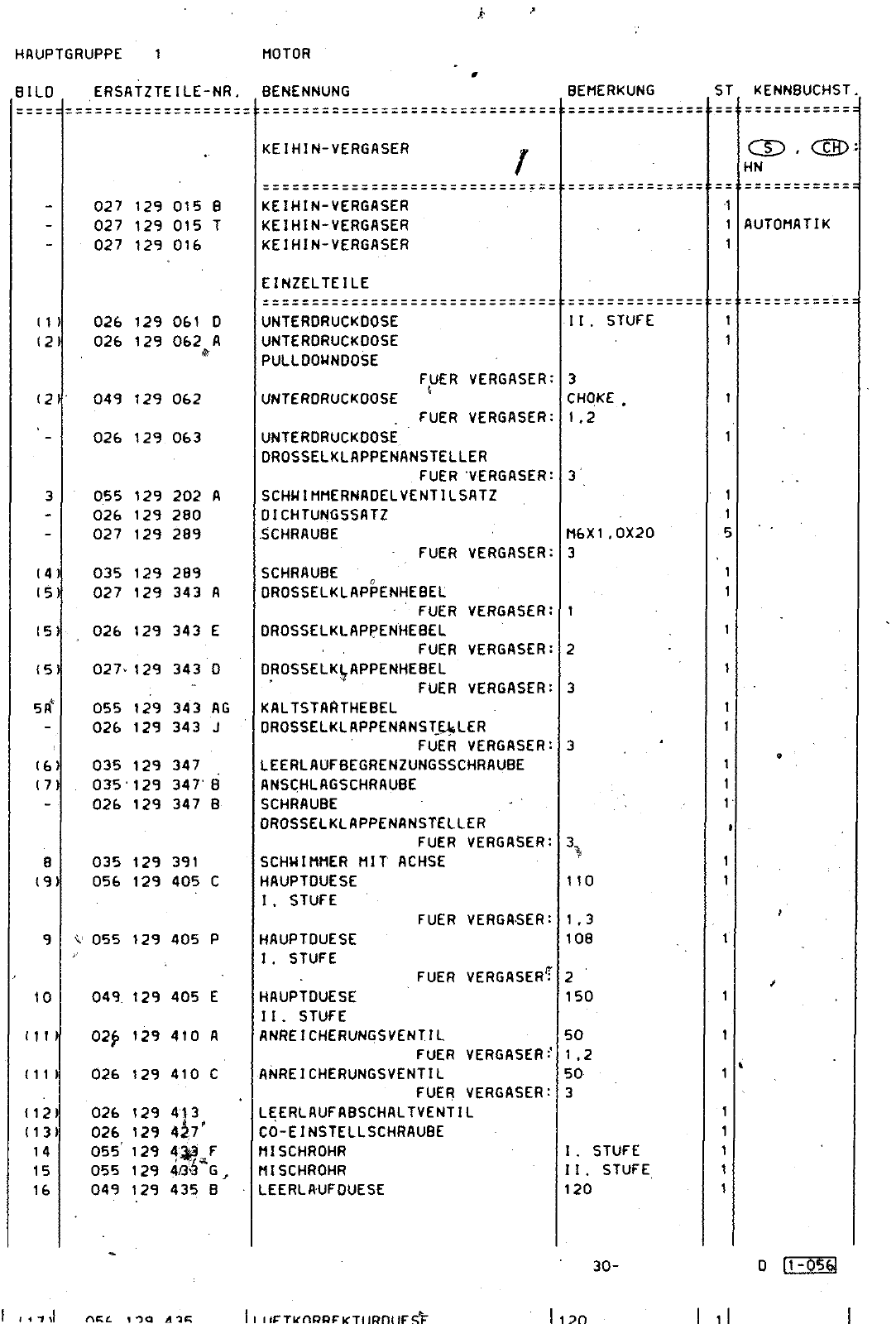 Vorschau Golf Cabrio  Mod. 84-93 Seite 200