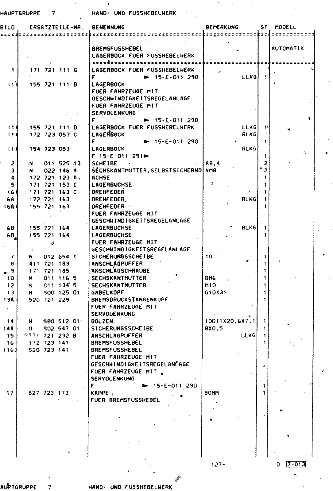 Vorschau Golf Cabrio  Mod. 84-93 Seite 526