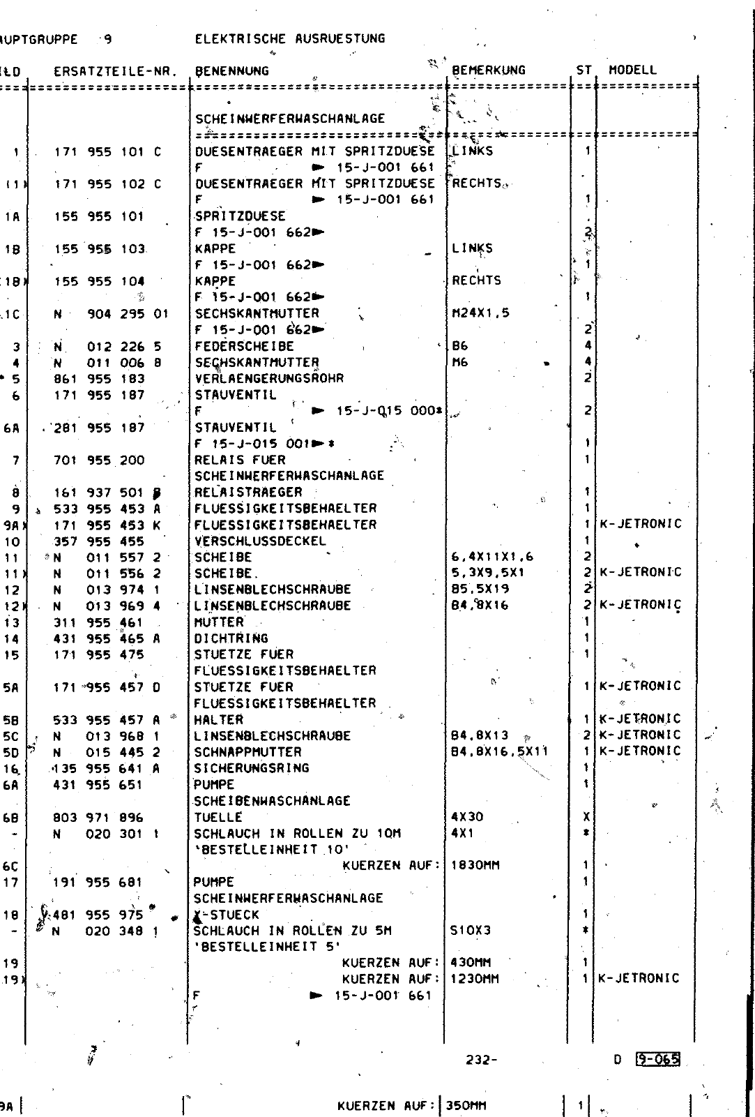 Vorschau Golf Cabrio  Mod. 84-93 Seite 911