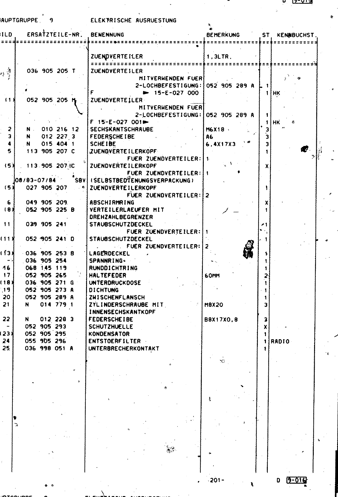 Vorschau Golf Cabrio  Mod. 84-93 Seite 813