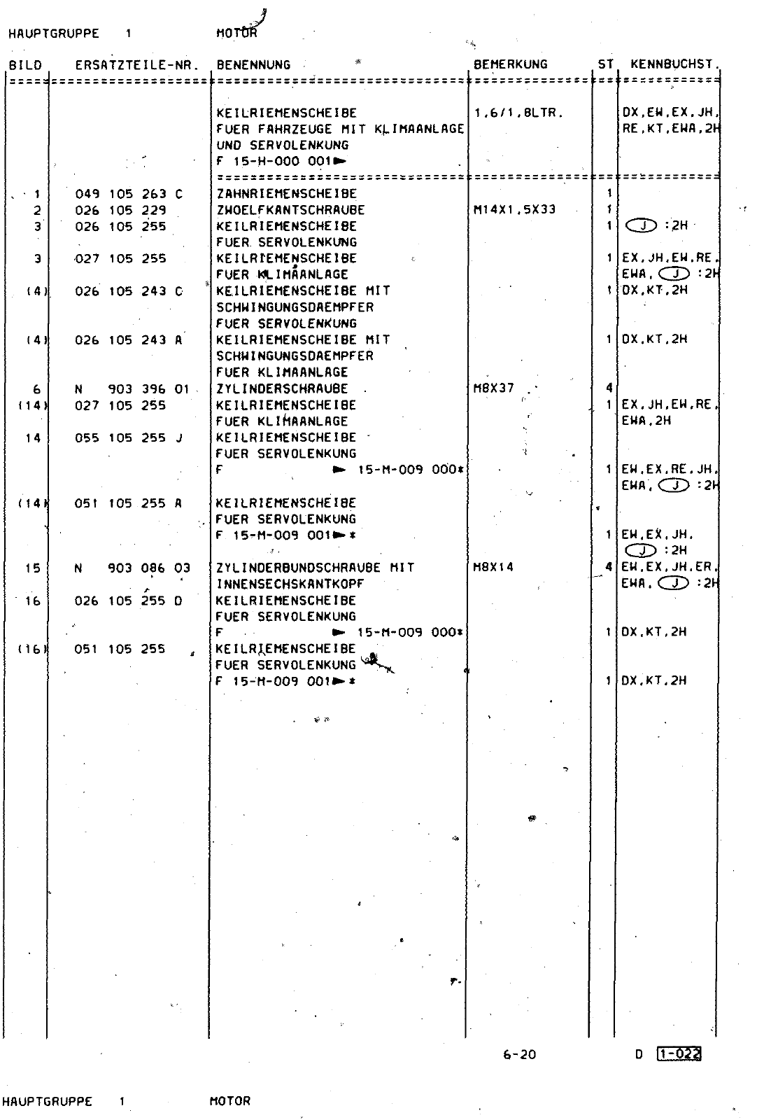 Vorschau Golf Cabrio  Mod. 84-93 Seite 132