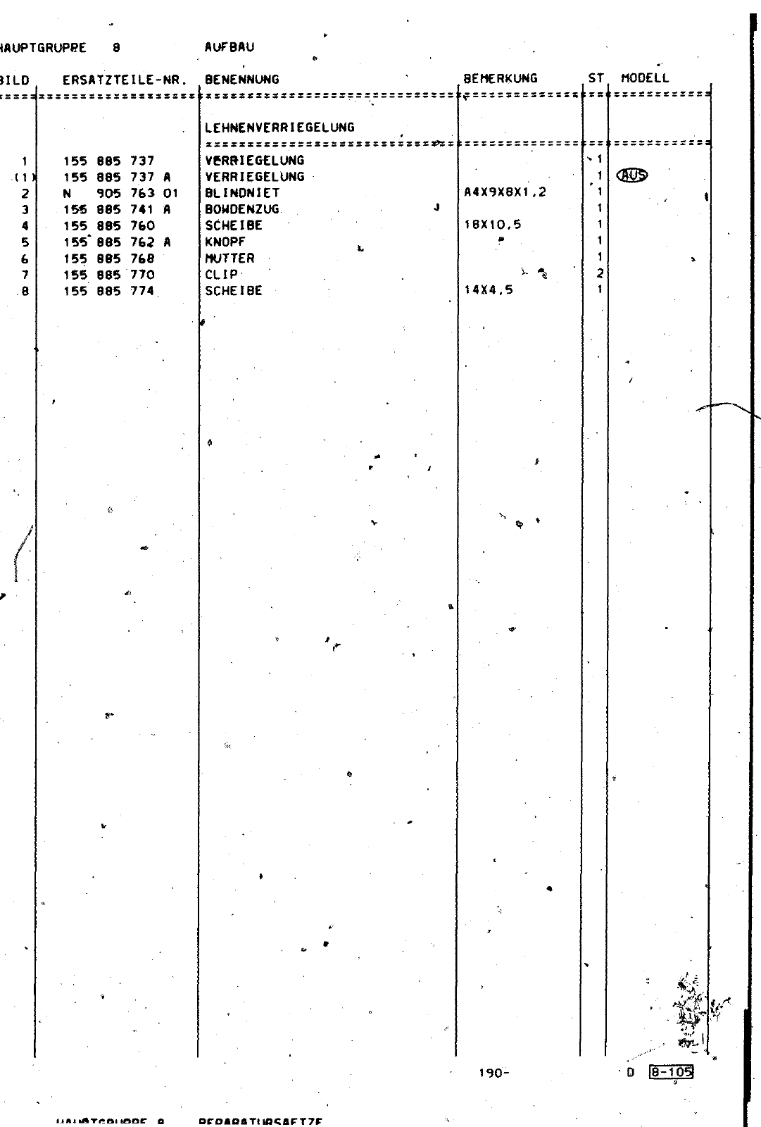 Vorschau Golf Cabrio  Mod. 84-93 Seite 744