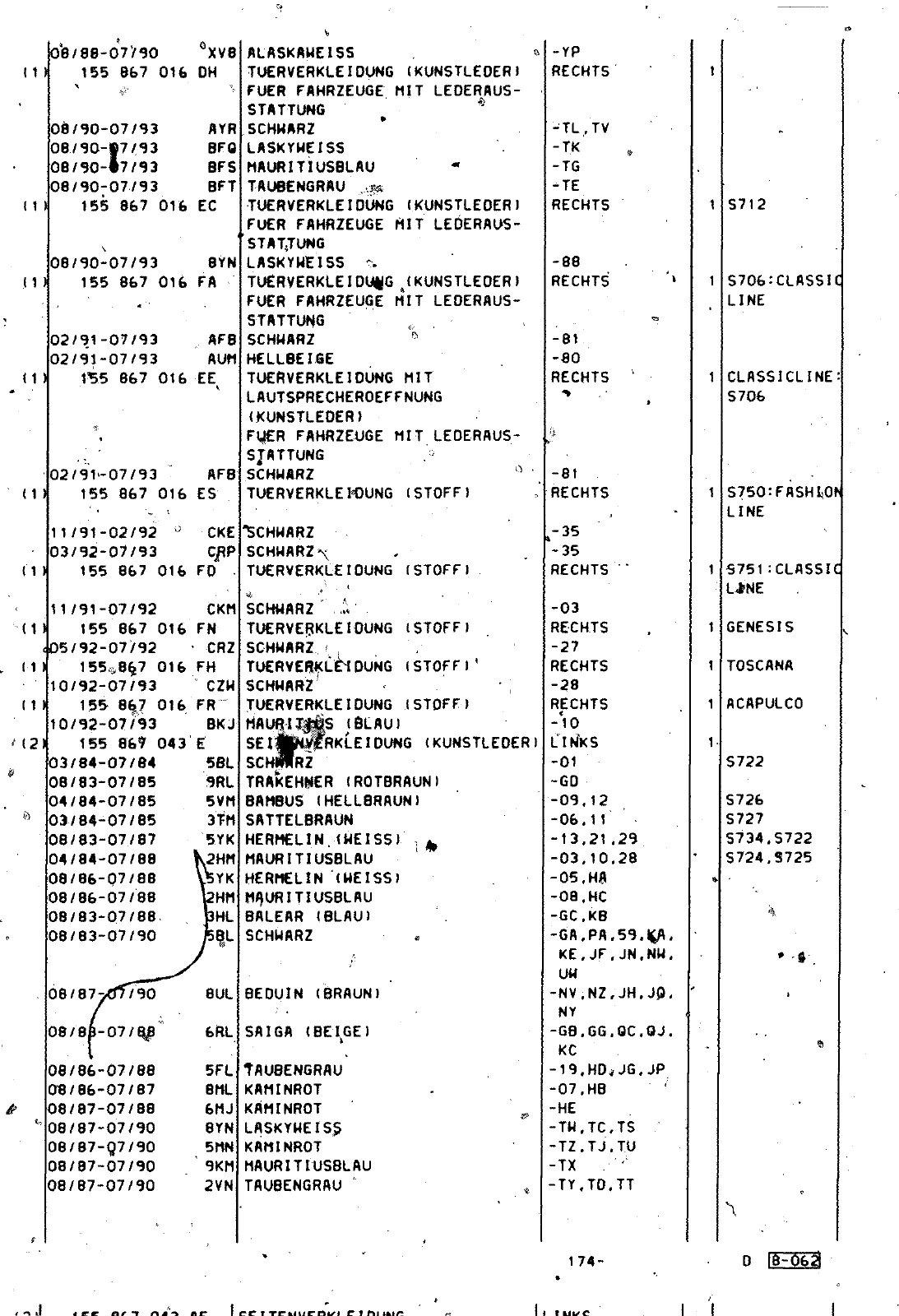 Vorschau Golf Cabrio  Mod. 84-93 Seite 658