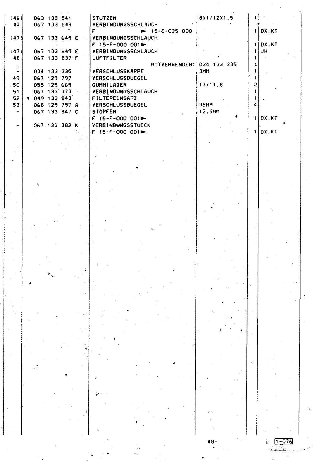 Vorschau Golf Cabrio  Mod. 84-93 Seite 240
