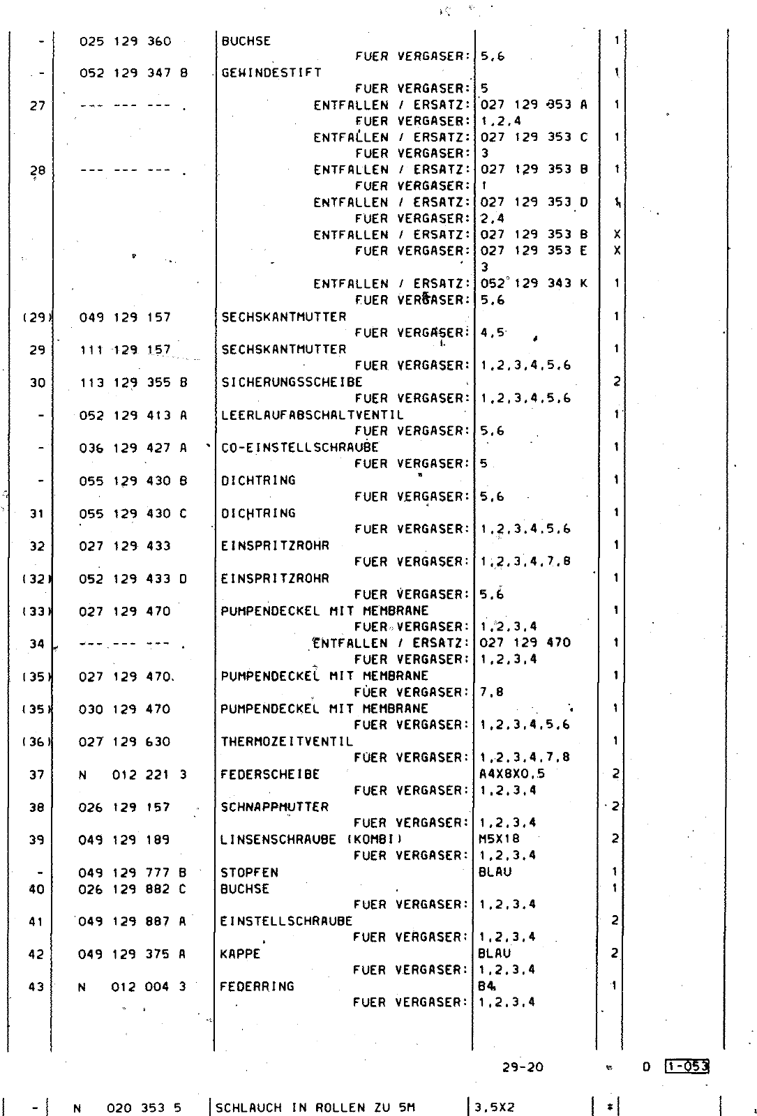 Vorschau Golf Cabrio  Mod. 84-93 Seite 194