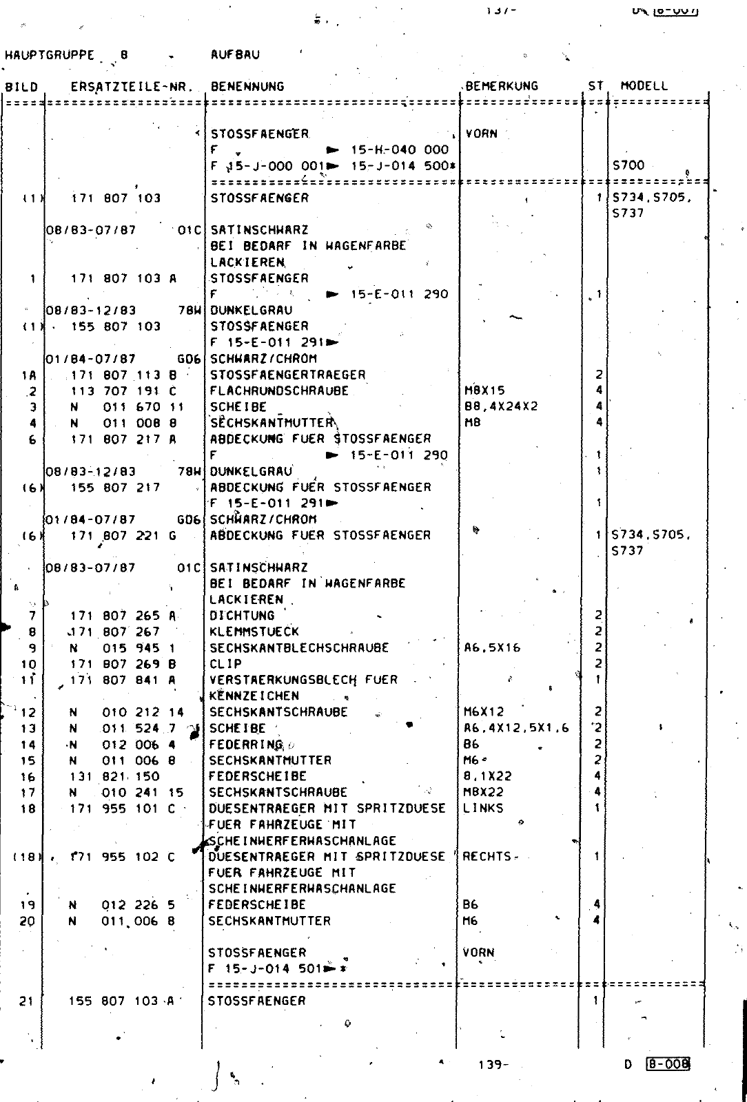 Vorschau Golf Cabrio  Mod. 84-93 Seite 550