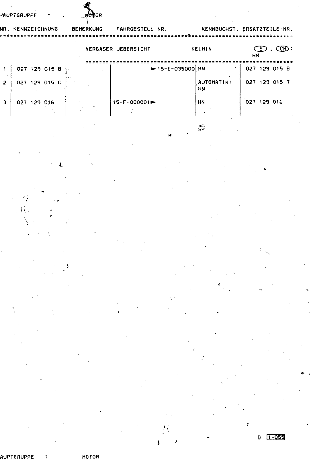 Vorschau Golf Cabrio  Mod. 84-93 Seite 198