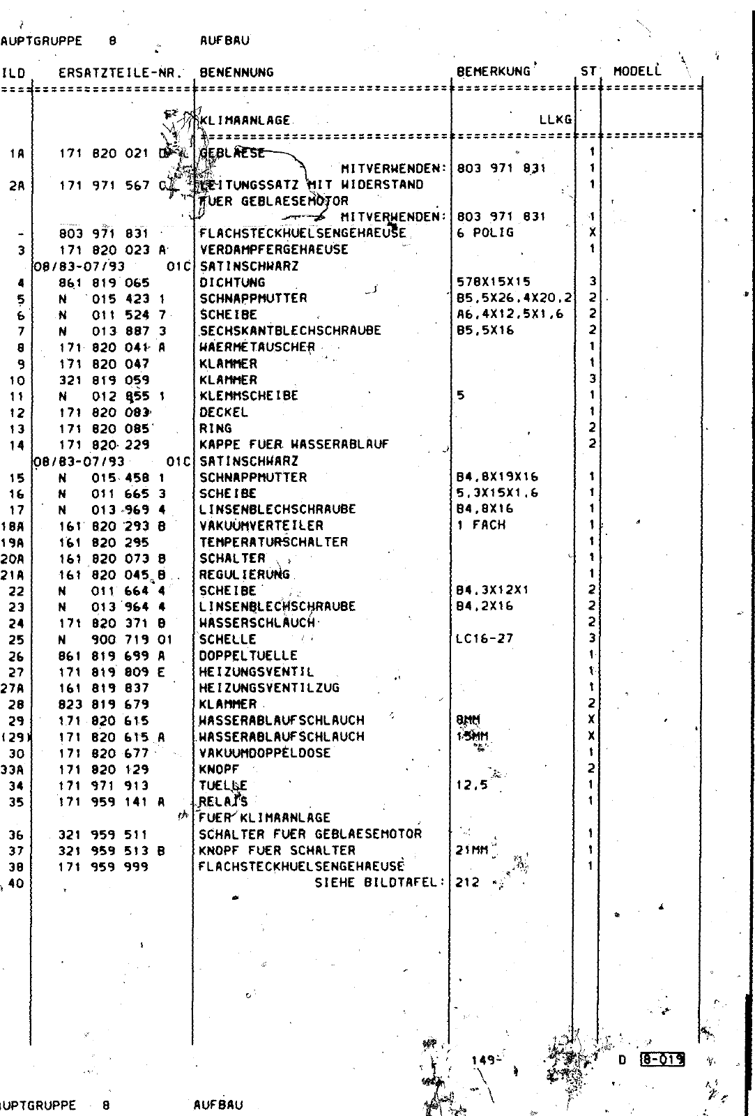 Vorschau Golf Cabrio  Mod. 84-93 Seite 572