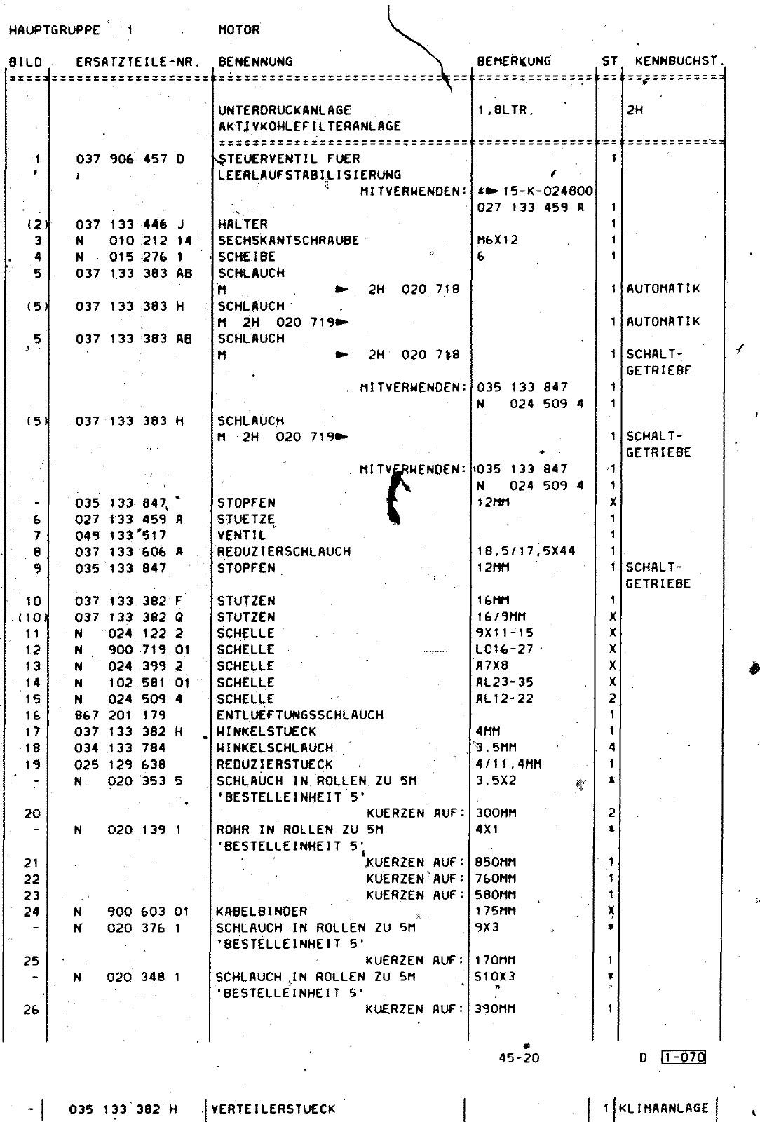 Vorschau Golf Cabrio  Mod. 84-93 Seite 228