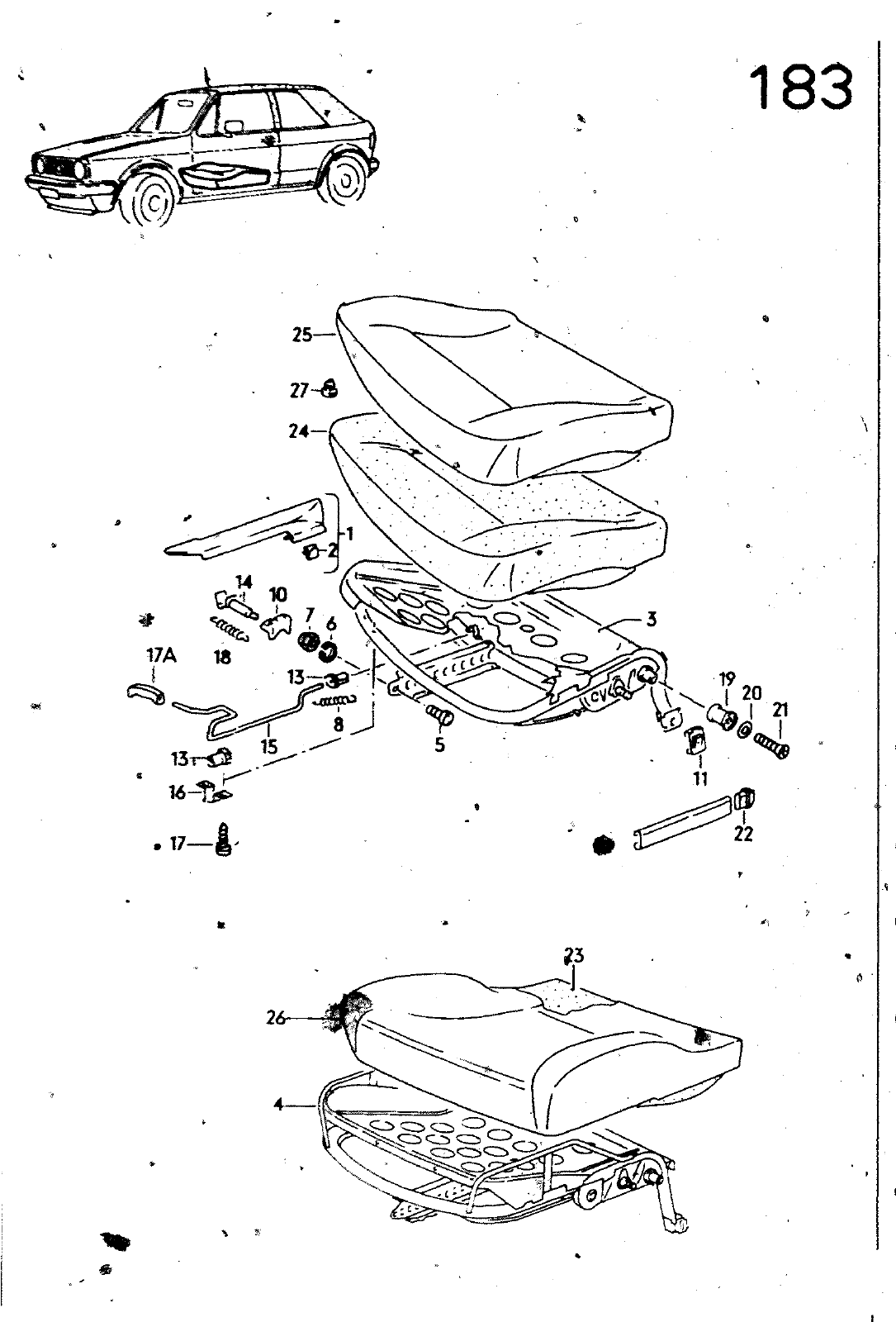Vorschau Golf Cabrio  Mod. 84-93 Seite 703