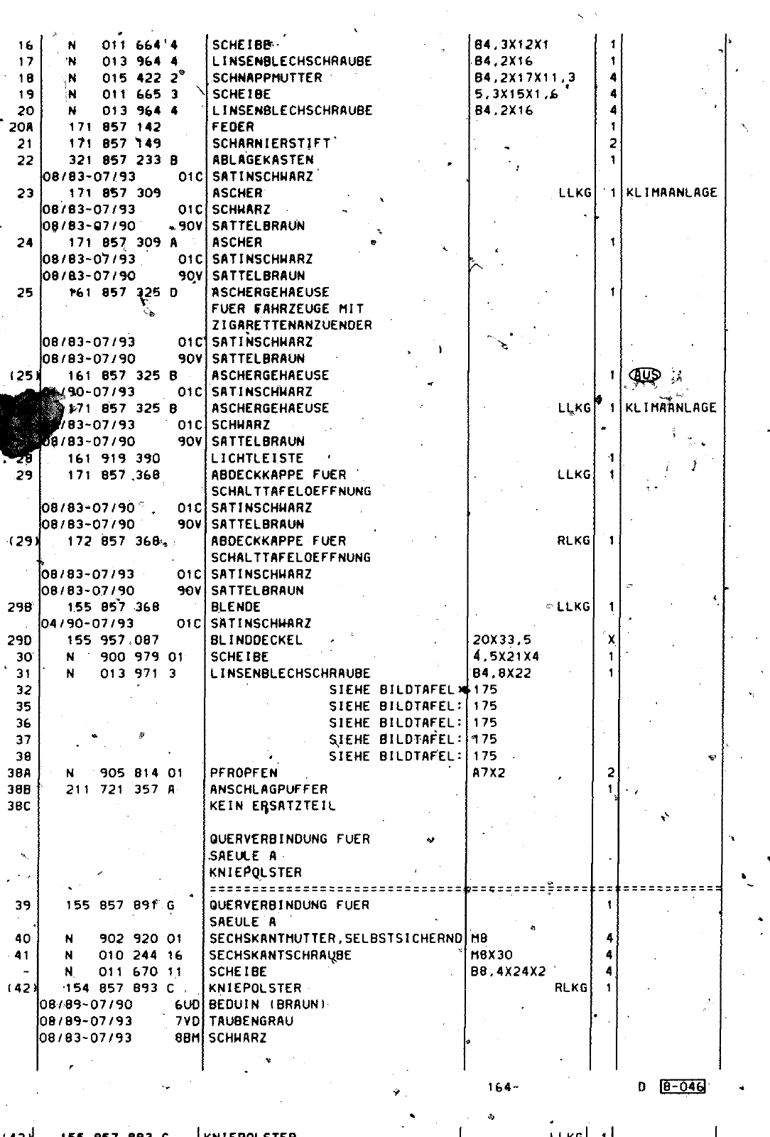 Vorschau Golf Cabrio  Mod. 84-93 Seite 626