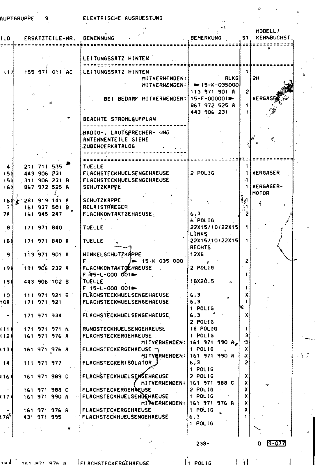 Vorschau Golf Cabrio  Mod. 84-93 Seite 935
