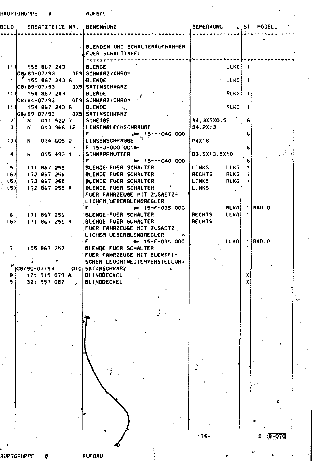 Vorschau Golf Cabrio  Mod. 84-93 Seite 674