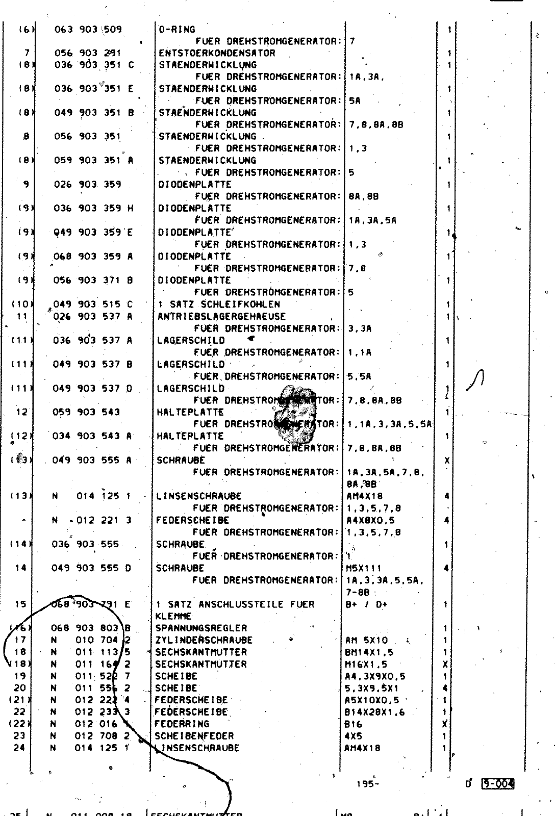 Vorschau Golf Cabrio  Mod. 84-93 Seite 789