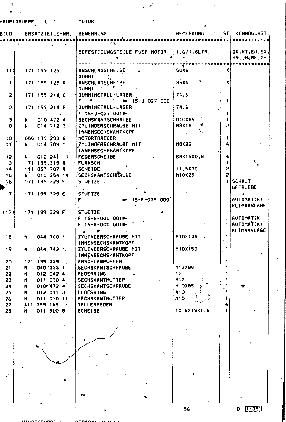 Vorschau Golf Cabrio  Mod. 84-93 Seite 270