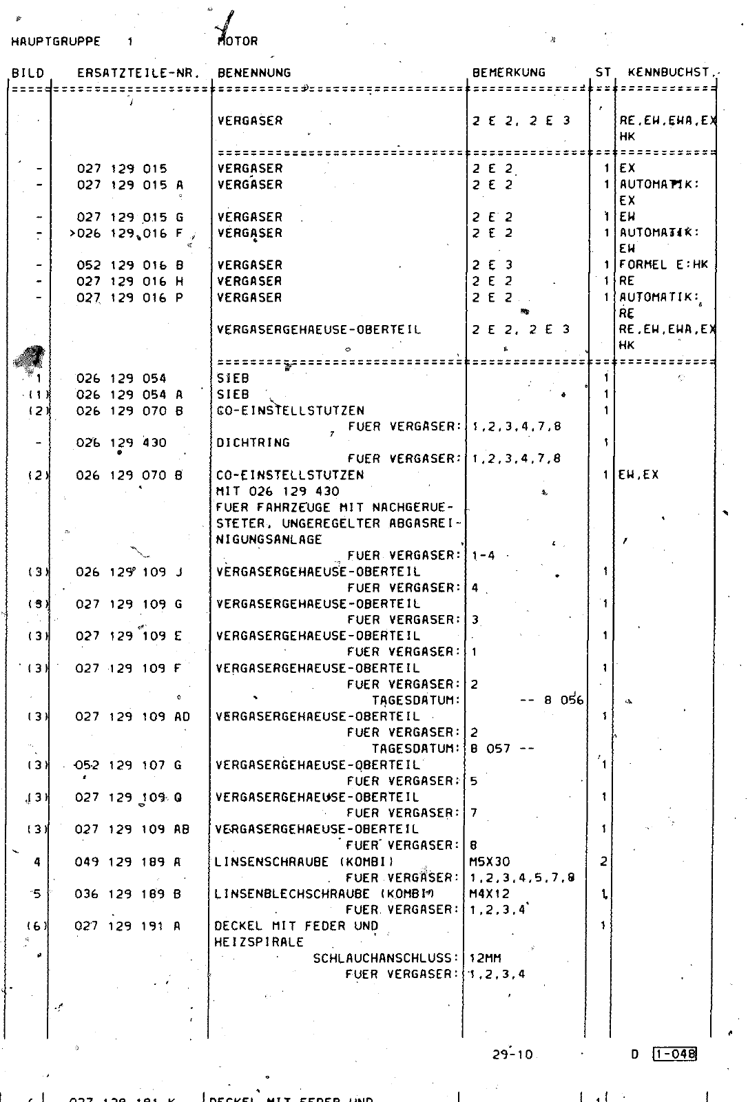 Vorschau Golf Cabrio  Mod. 84-93 Seite 184