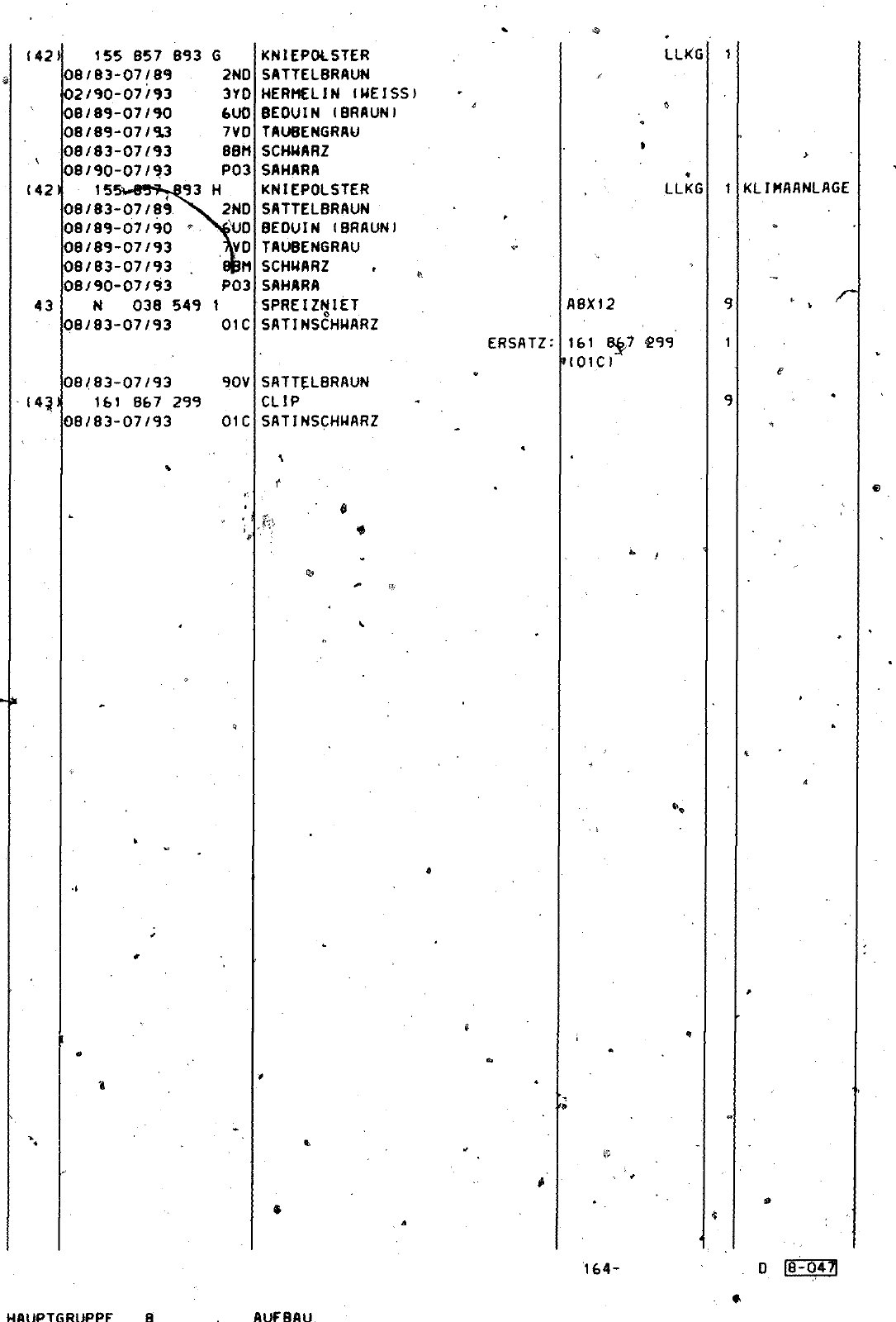Vorschau Golf Cabrio  Mod. 84-93 Seite 628