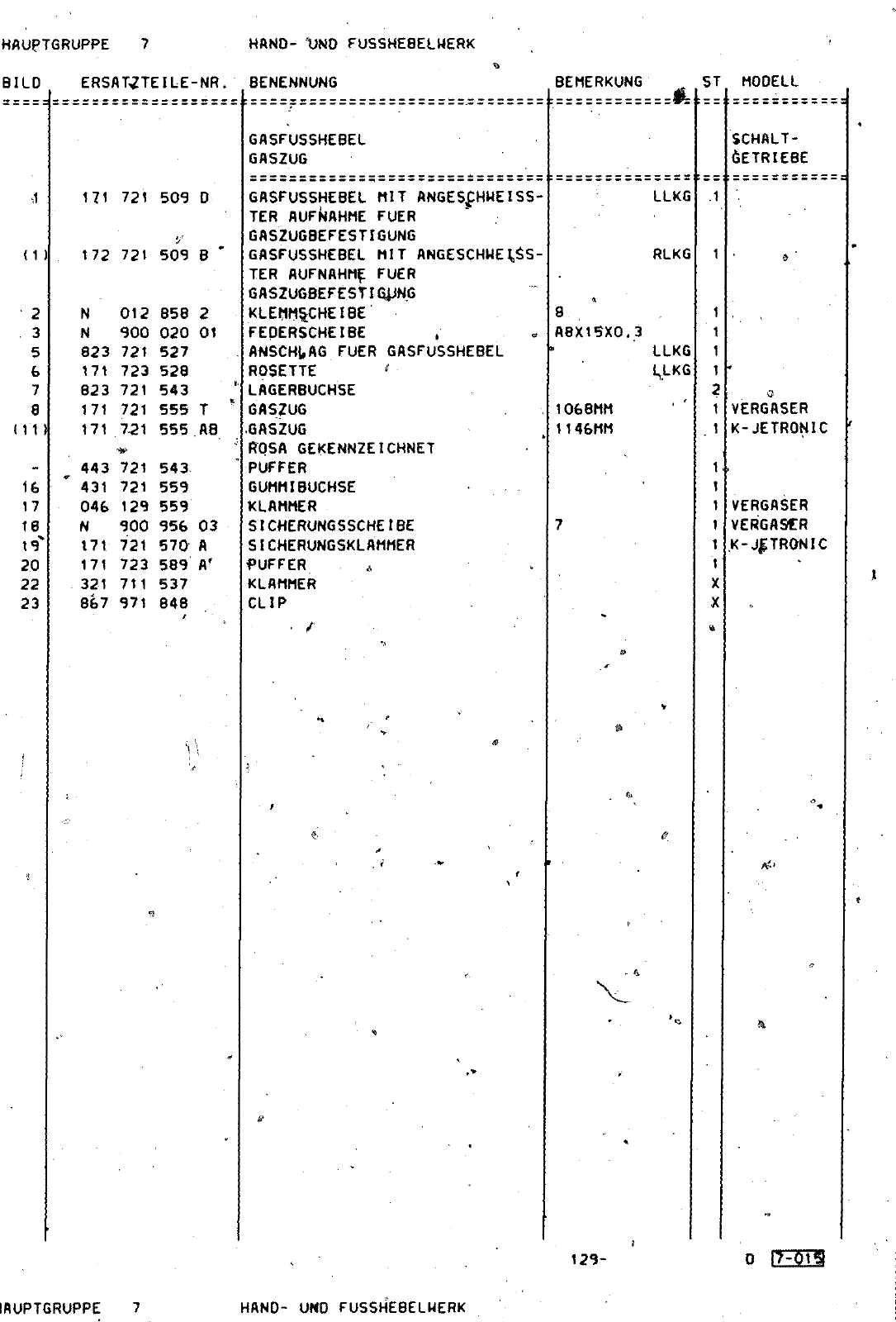 Vorschau Golf Cabrio  Mod. 84-93 Seite 530