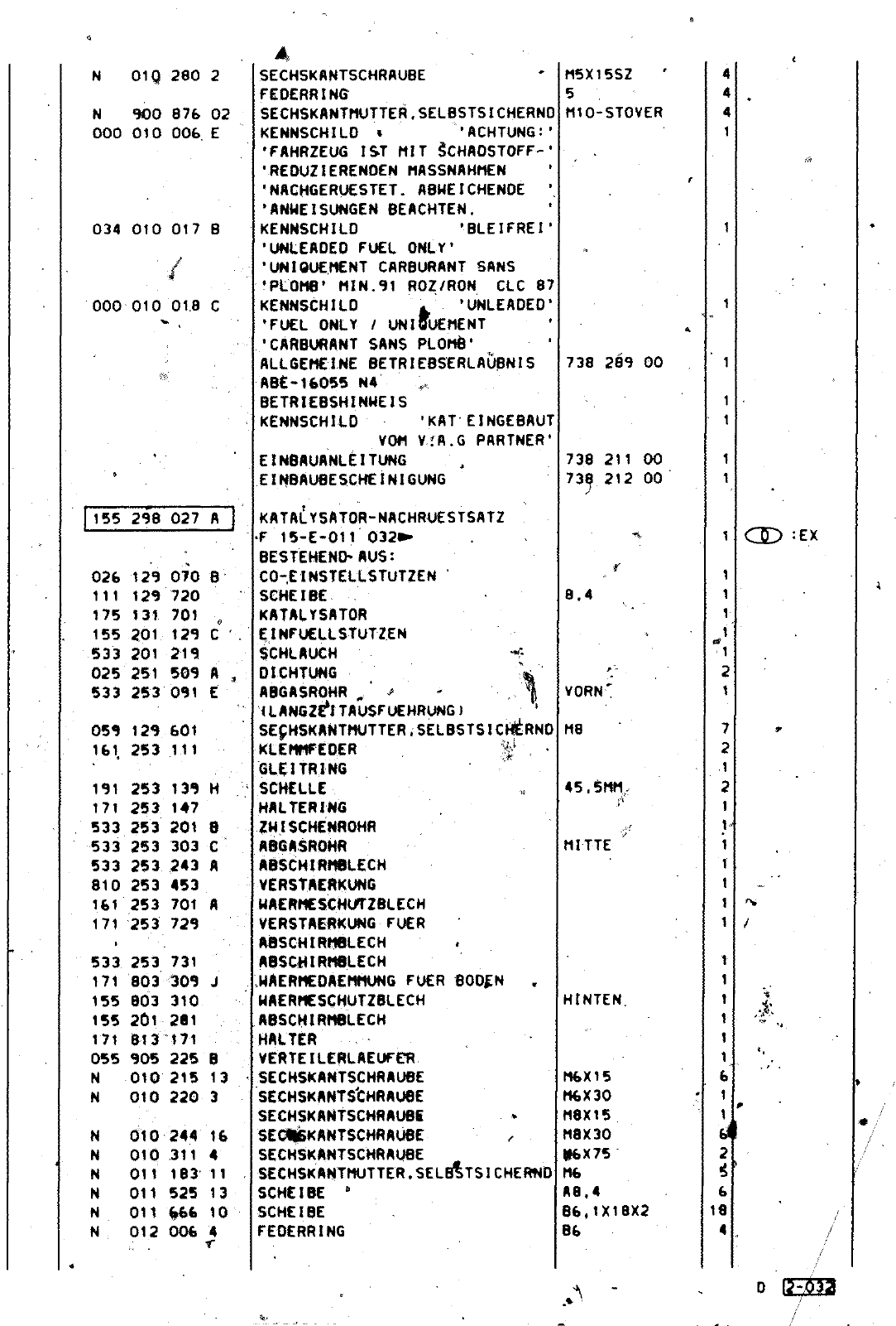 Vorschau Golf Cabrio  Mod. 84-93 Seite 344