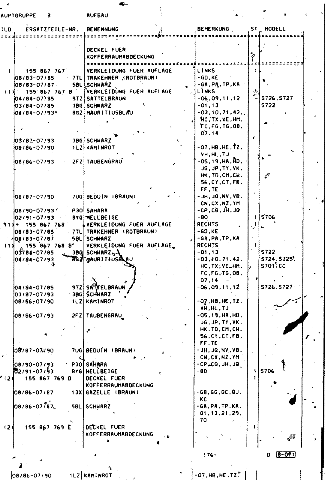 Vorschau Golf Cabrio  Mod. 84-93 Seite 676