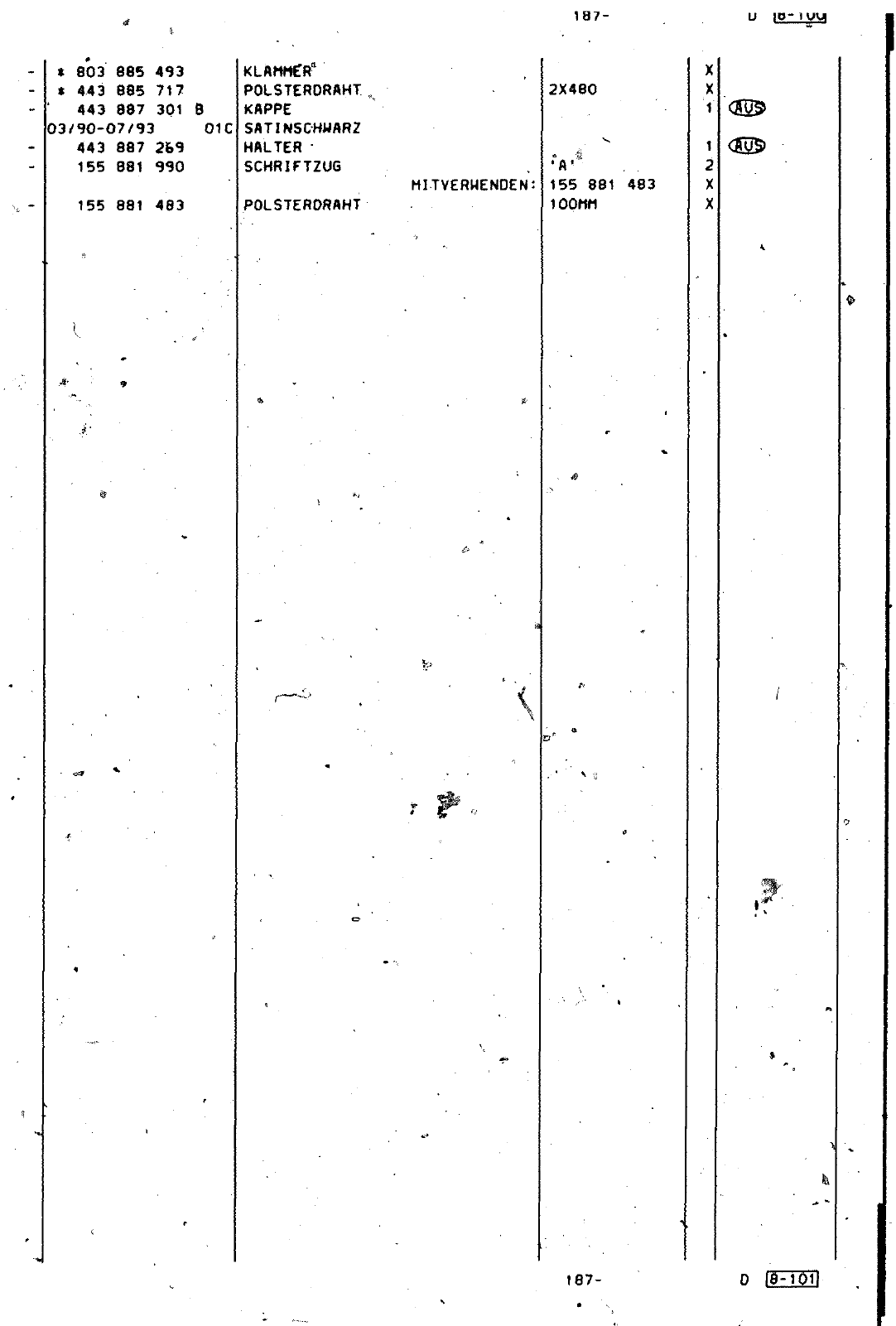 Vorschau Golf Cabrio  Mod. 84-93 Seite 736
