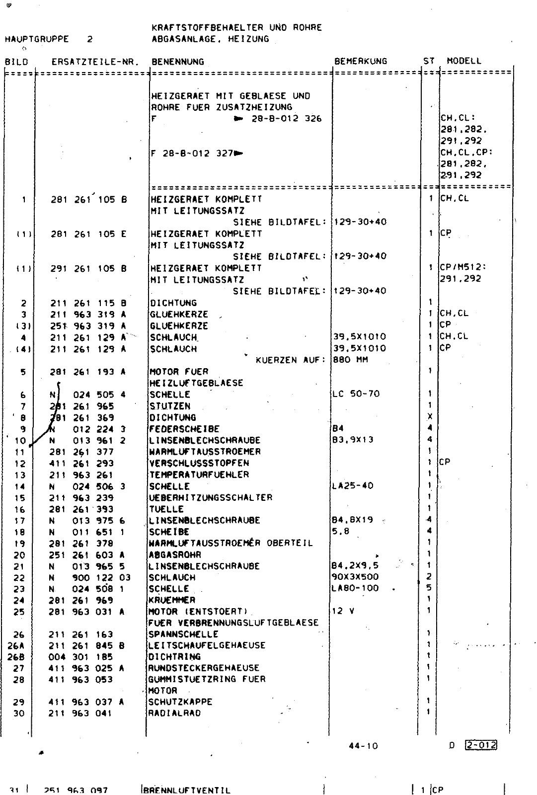 Vorschau Lastentransporter LT F-28-D-007 273 Seite 274