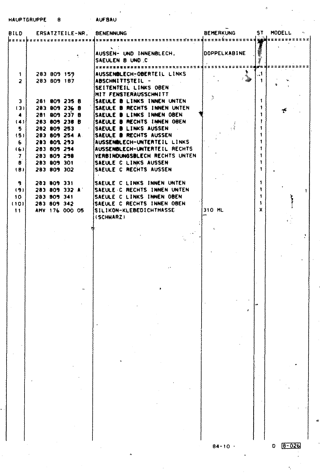 Vorschau Lastentransporter LT F-28-D-007 273 Seite 476