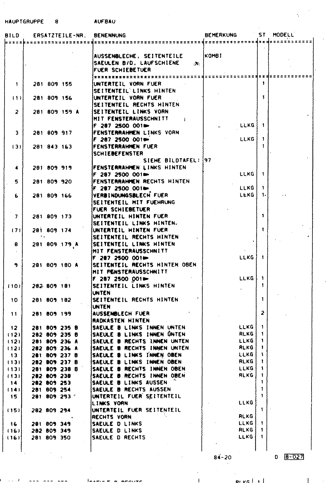 Vorschau Lastentransporter LT F-28-D-007 273 Seite 478