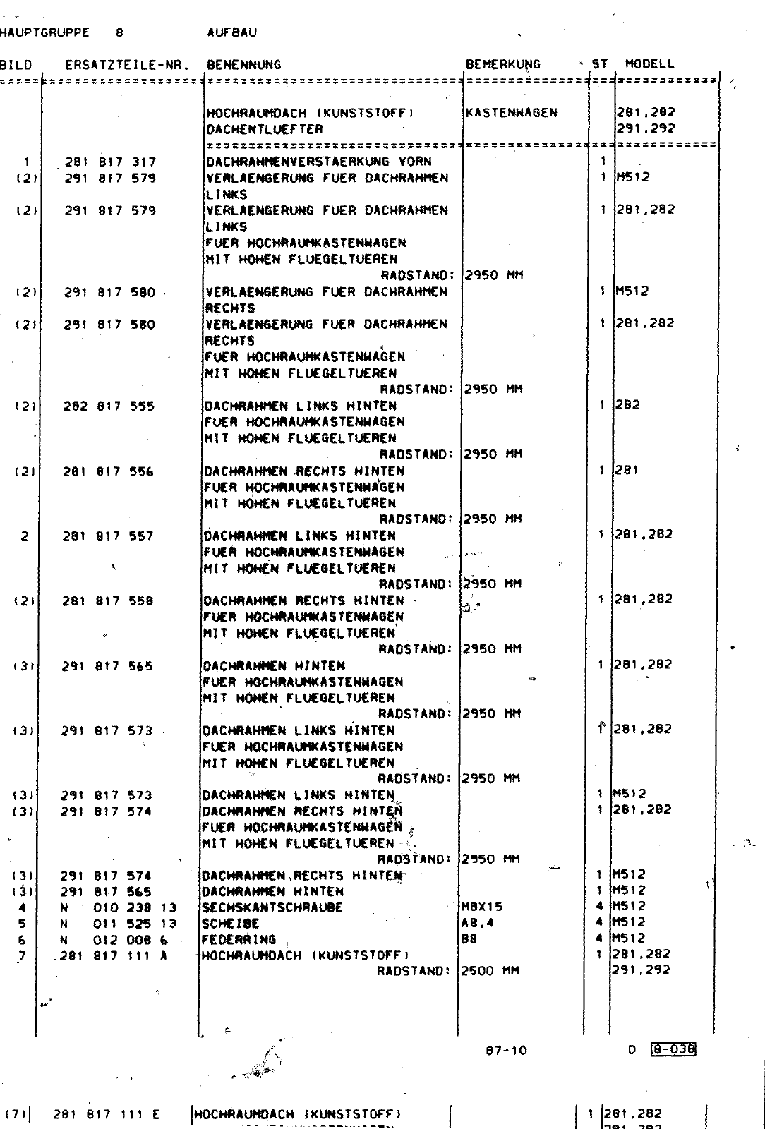 Vorschau Lastentransporter LT F-28-D-007 273 Seite 500