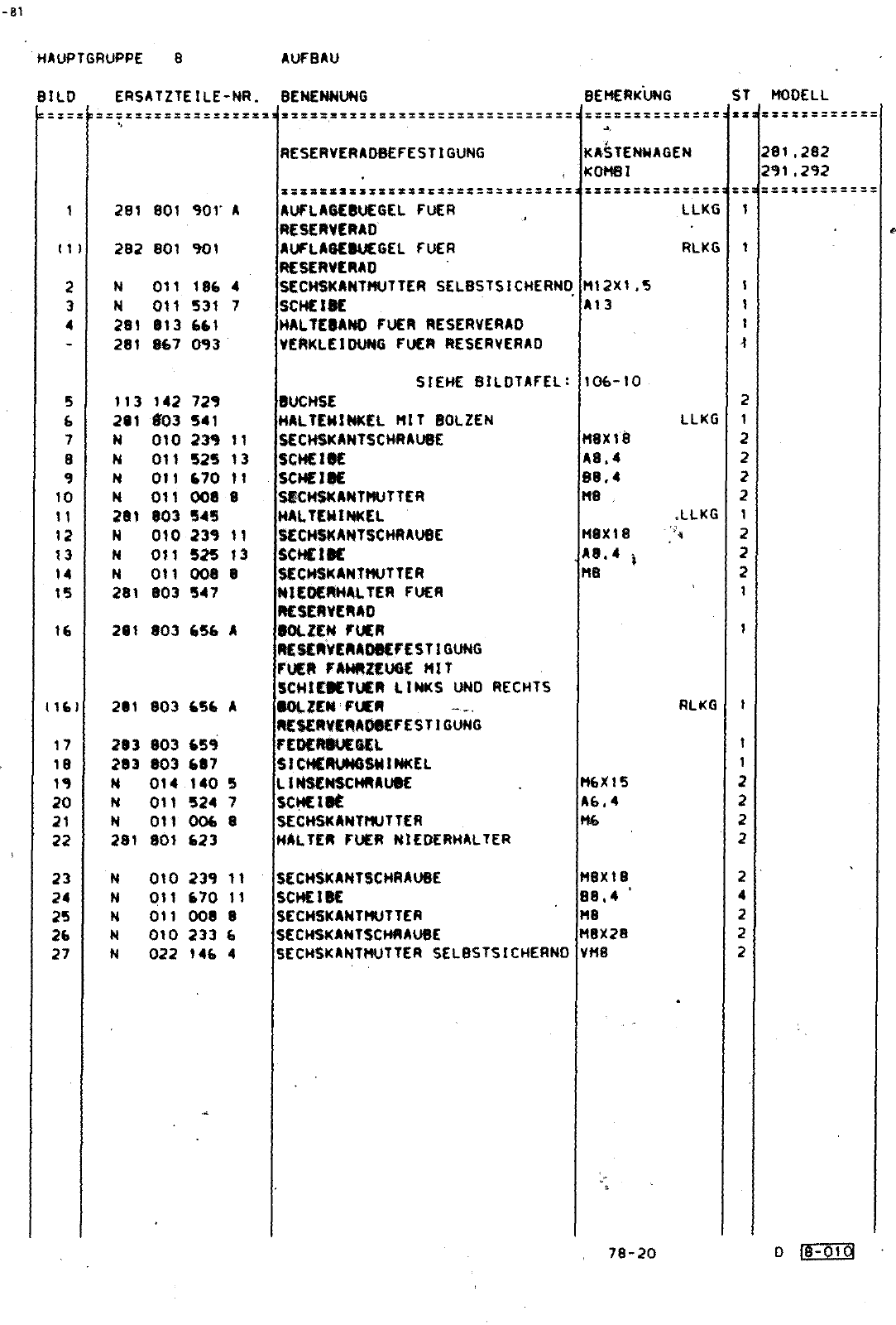 Vorschau Lastentransporter LT F-28-D-007 273 Seite 444