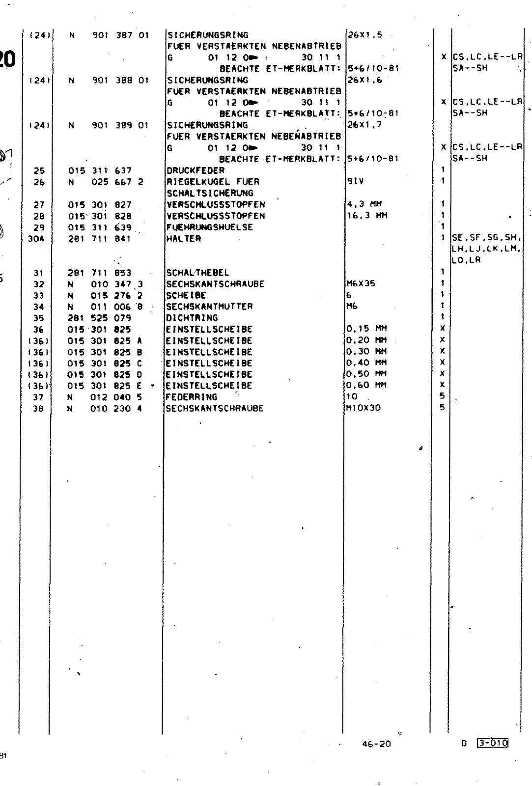 Vorschau Lastentransporter LT F-28-D-007 273 Seite 308