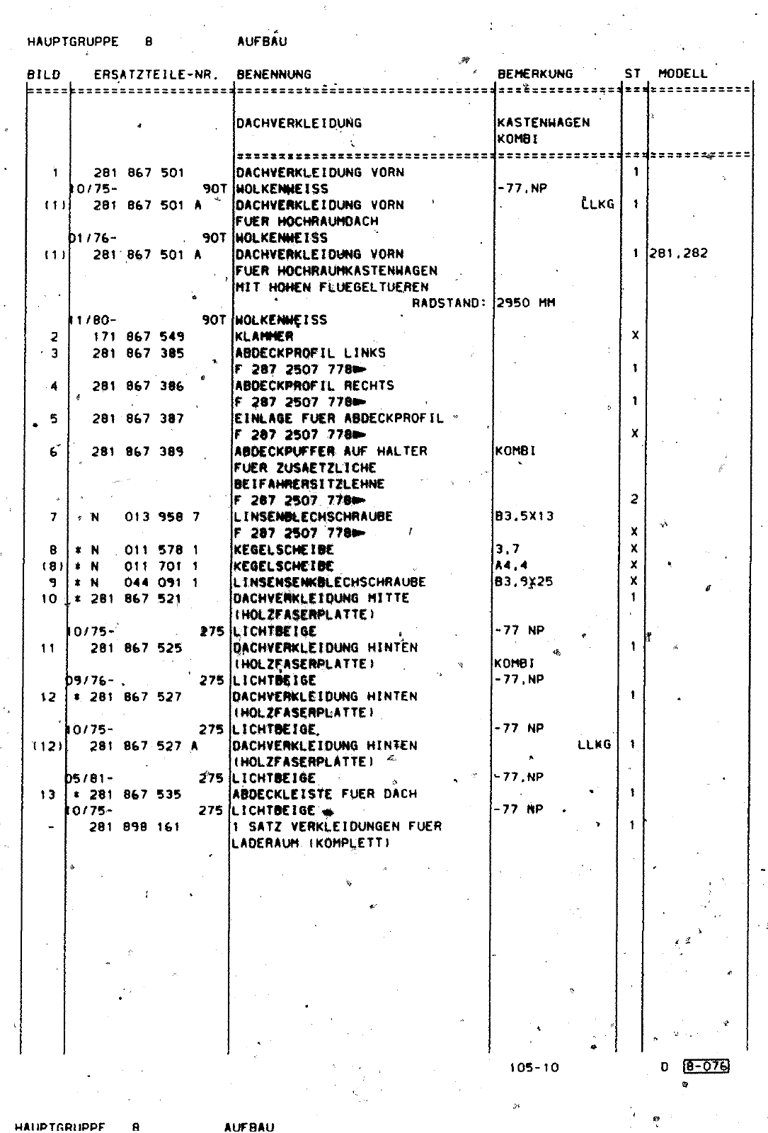 Vorschau Lastentransporter LT F-28-D-007 273 Seite 588
