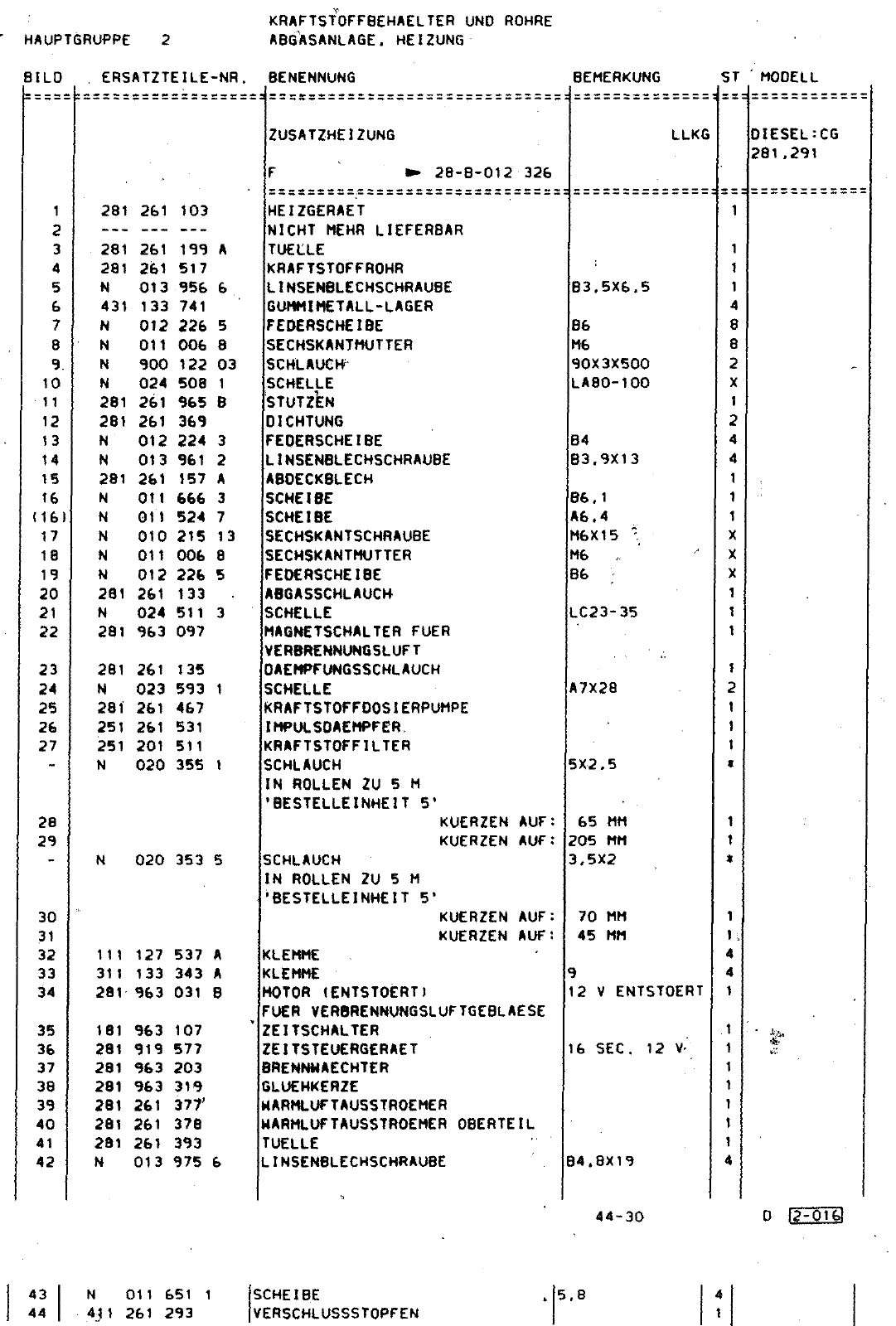 Vorschau Lastentransporter LT F-28-D-007 273 Seite 282
