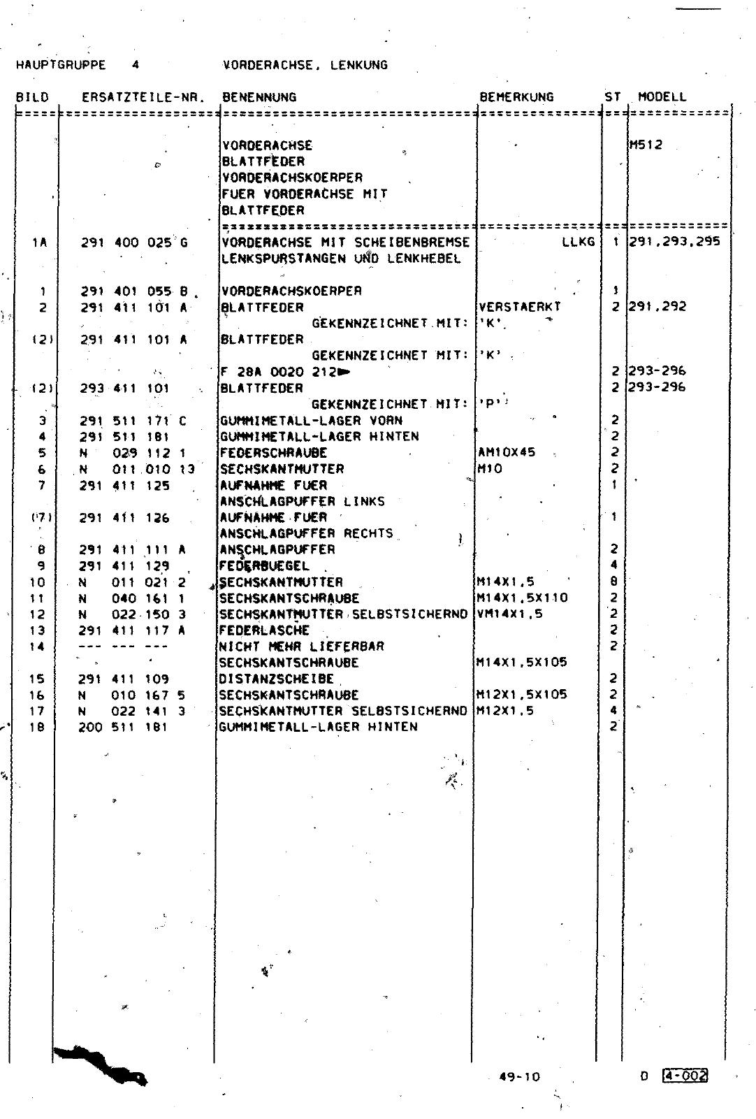 Vorschau Lastentransporter LT F-28-D-007 273 Seite 326