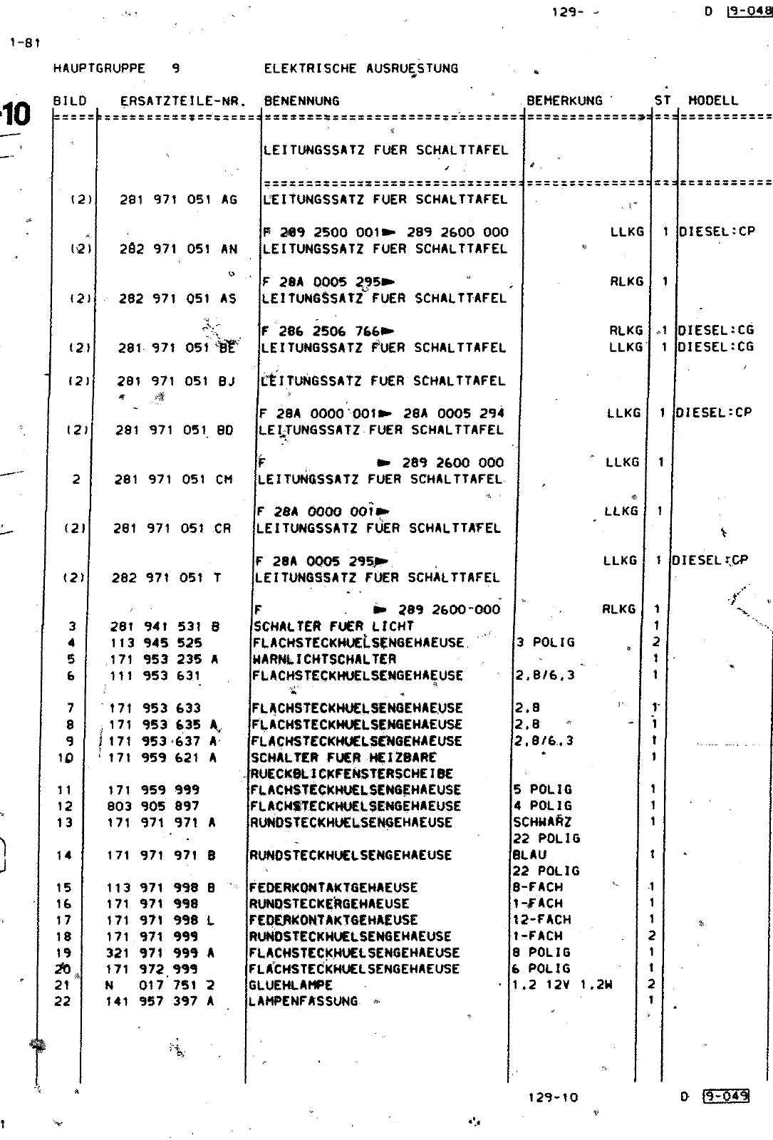 Vorschau Lastentransporter LT F-28-D-007 273 Seite 724