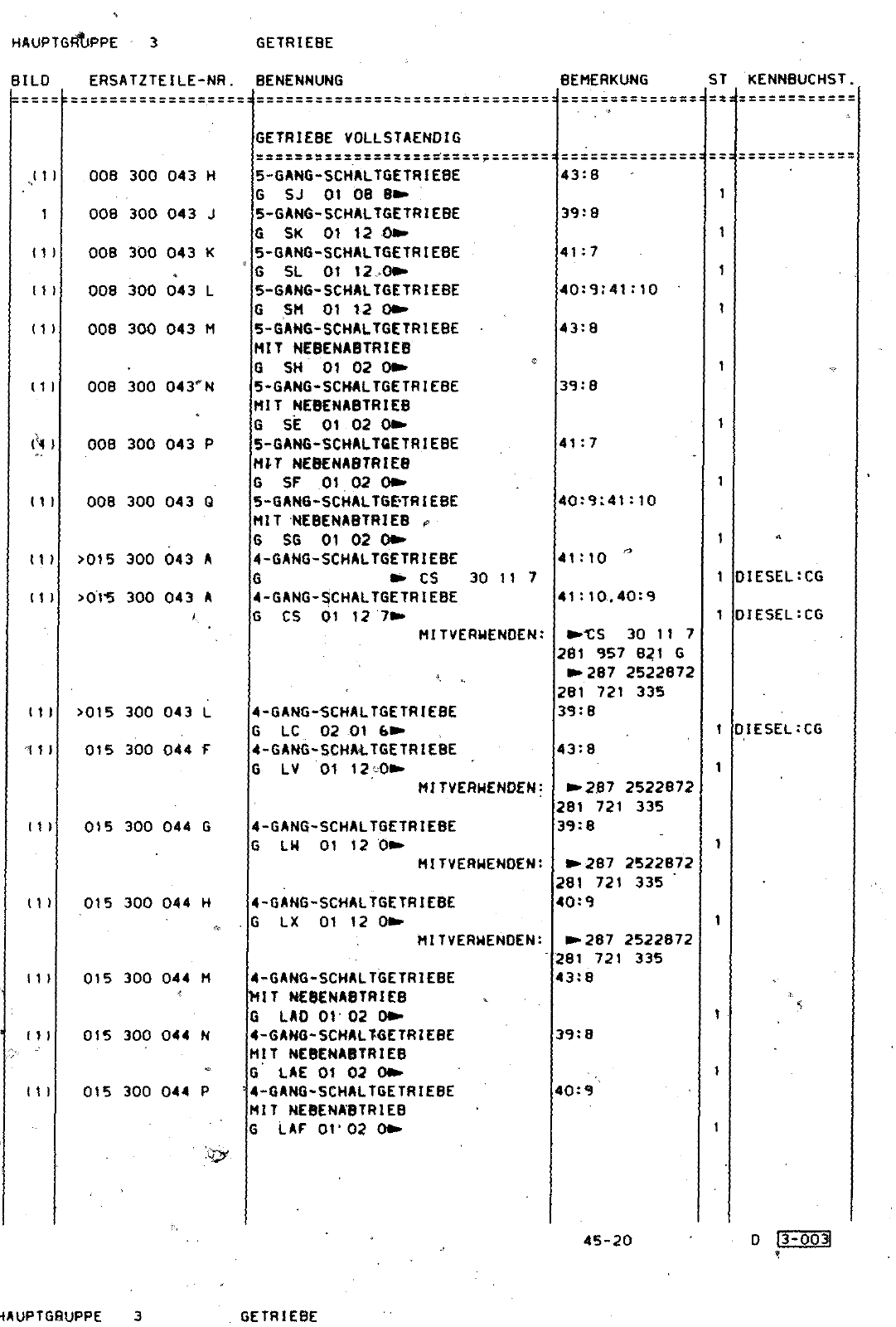 Vorschau Lastentransporter LT F-28-D-007 273 Seite 294