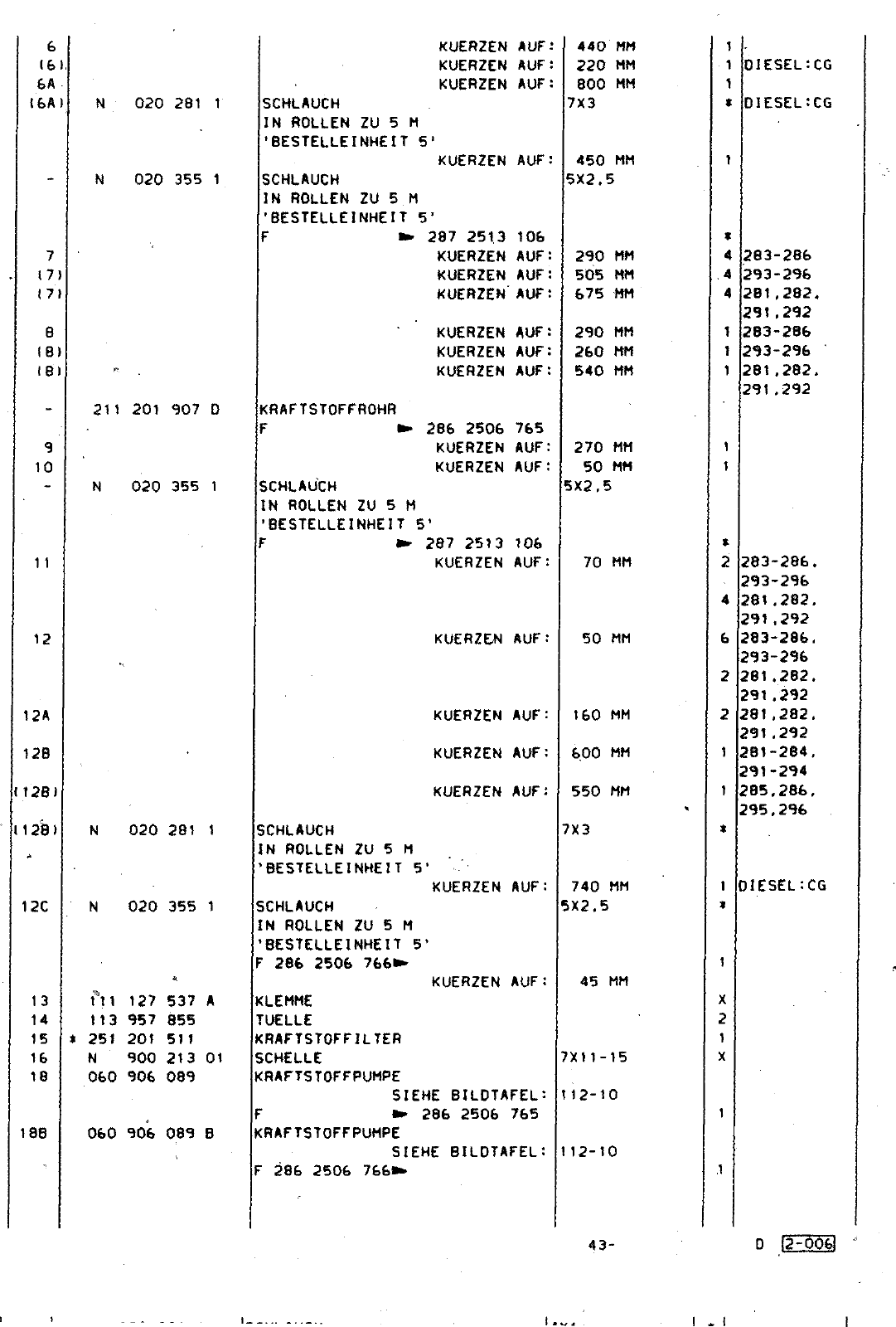 Vorschau Lastentransporter LT F-28-D-007 273 Seite 262