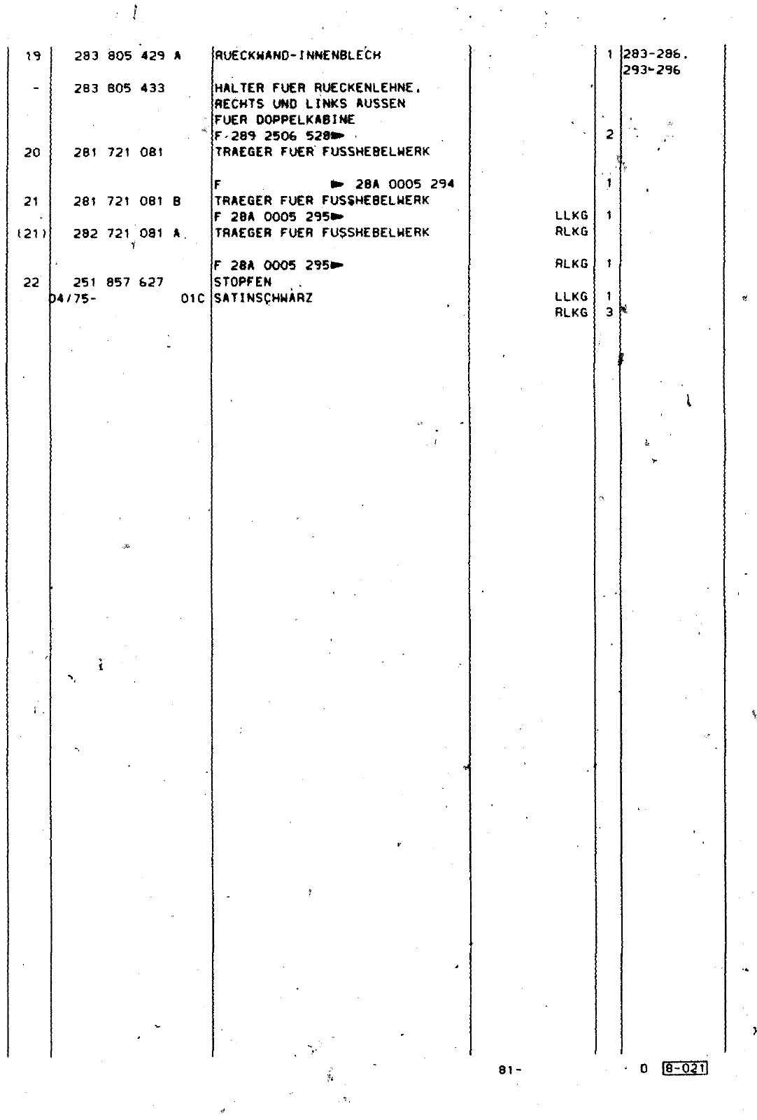 Vorschau Lastentransporter LT F-28-D-007 273 Seite 466