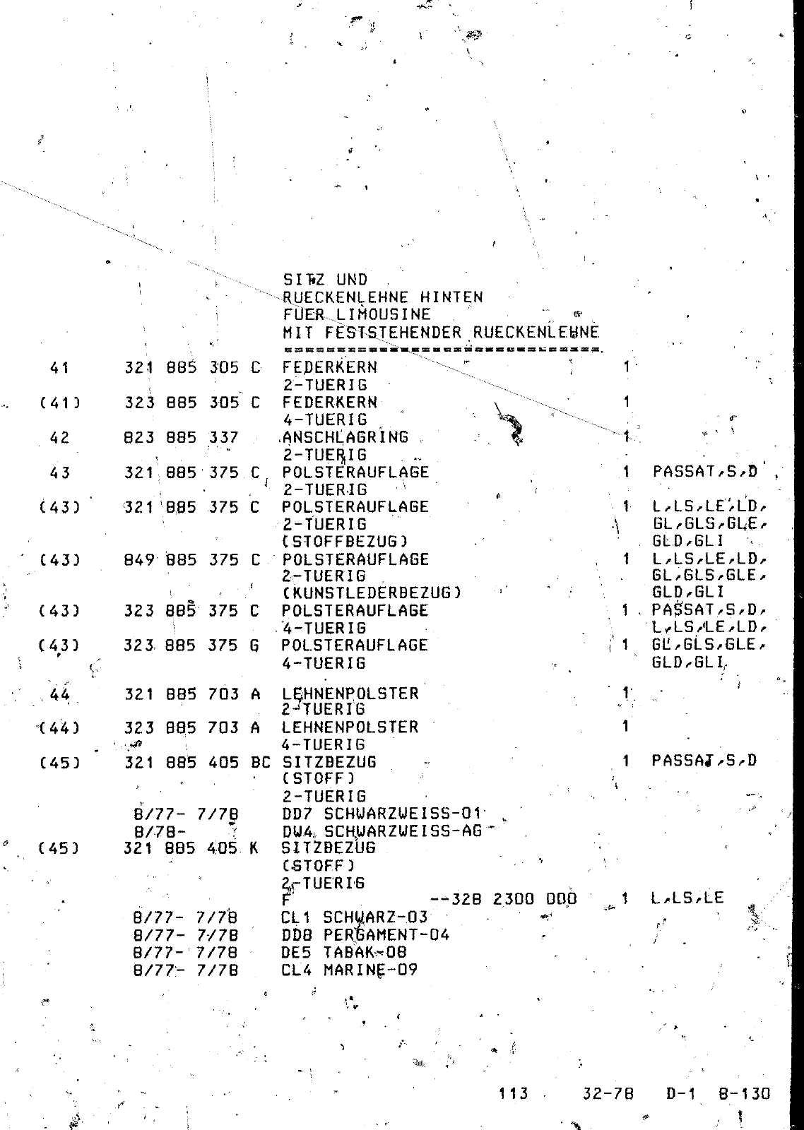 Vorschau Passat Mod 78-80 Seite 776