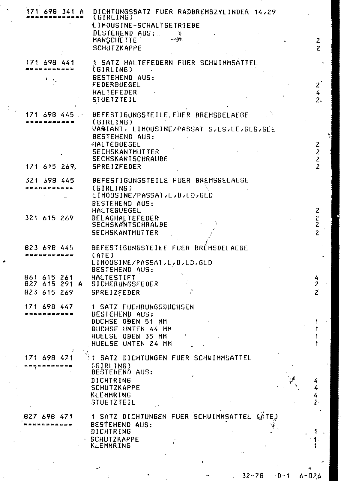 Vorschau Passat Mod 78-80 Seite 476