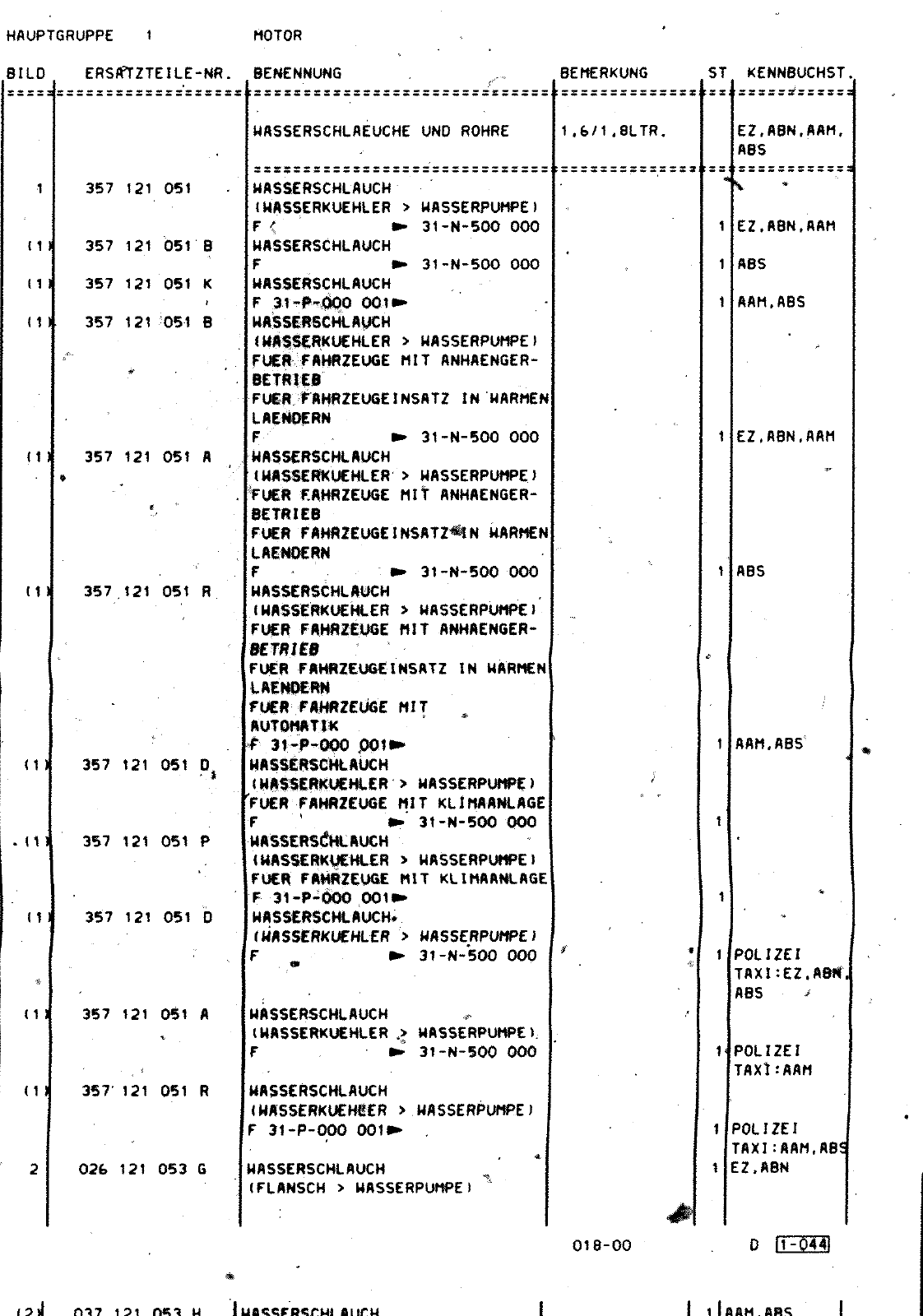 Vorschau Passat Mod 92-93 Seite 156