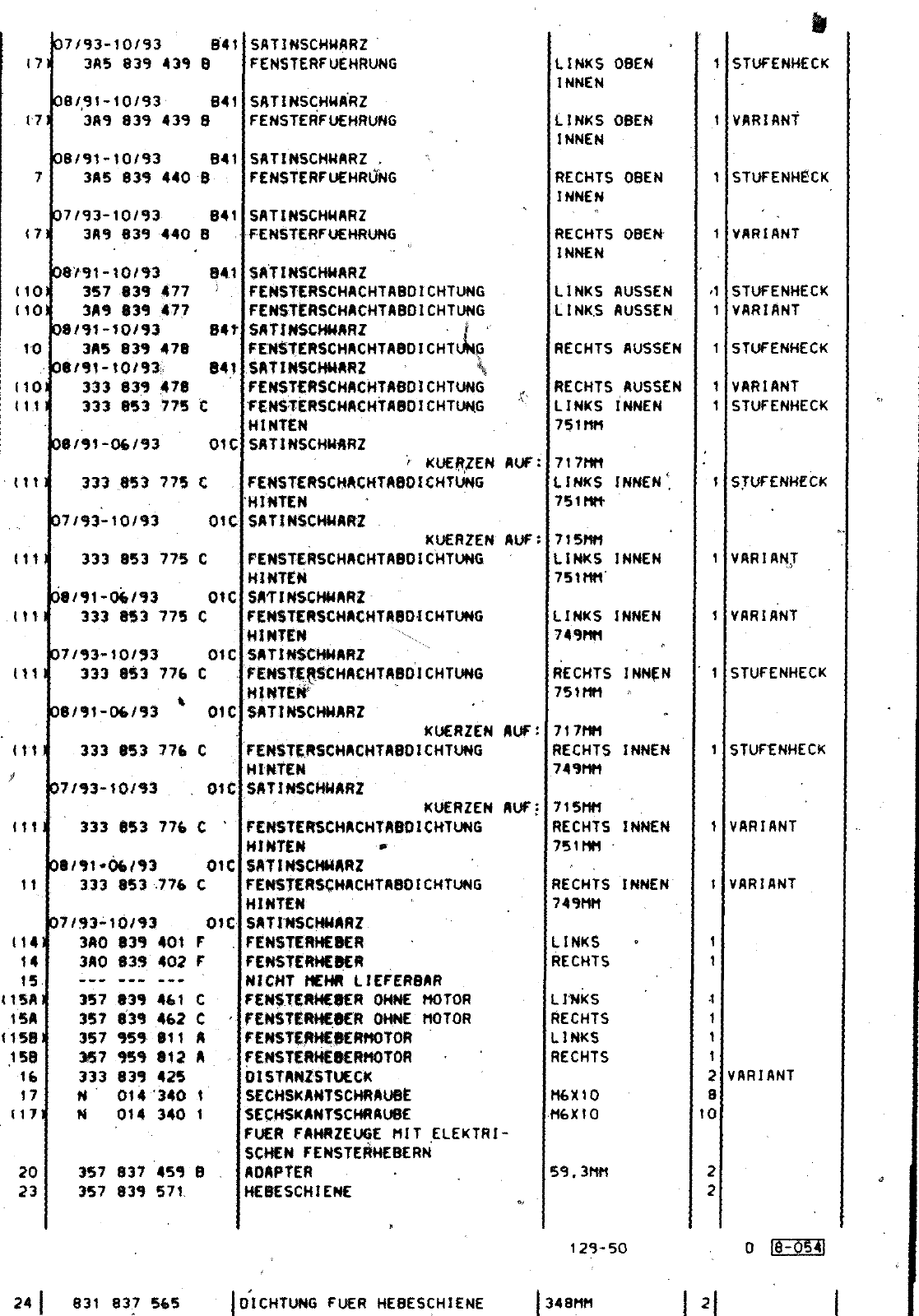 Vorschau Passat Mod 92-93 Seite 694